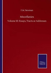 bokomslag Miscellanies