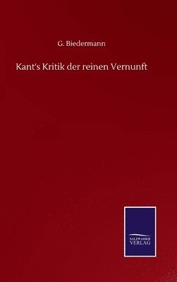 bokomslag Kant's Kritik der reinen Vernunft