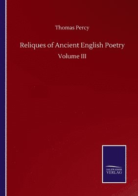 Reliques of Ancient English Poetry