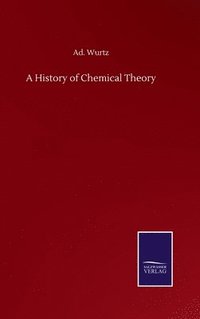 bokomslag History of Chemical Theory