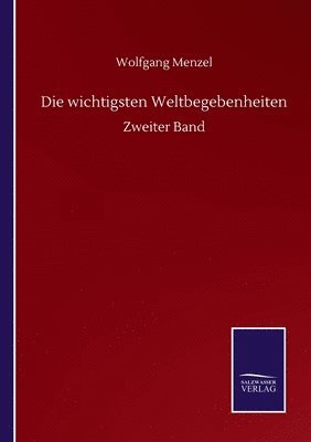 bokomslag wichtigsten Weltbegebenheiten