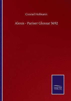 Alexis - Pariser Glossar 3692 1