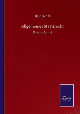 Allgemeines Staatsrecht 1