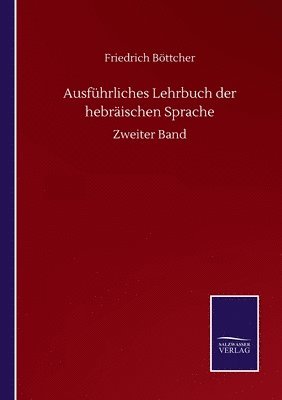 bokomslag Ausführliches Lehrbuch der hebräischen Sprache