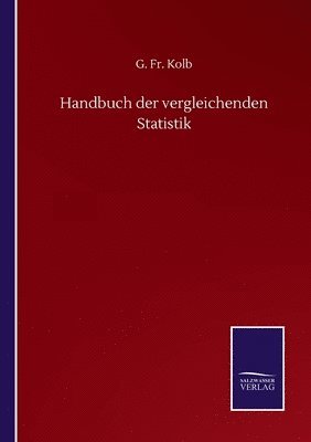 bokomslag Handbuch der vergleichenden Statistik