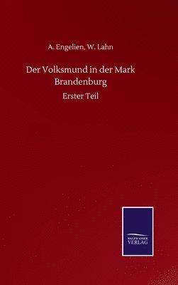 bokomslag Der Volksmund in der Mark Brandenburg