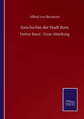 bokomslag Geschichte der Stadt Rom