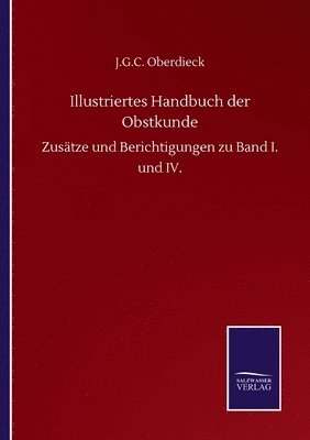 bokomslag Illustriertes Handbuch der Obstkunde