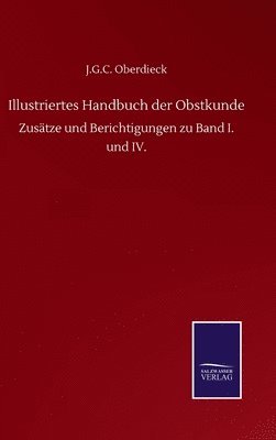 bokomslag Illustriertes Handbuch der Obstkunde