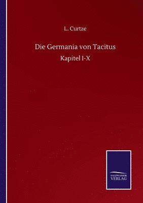 bokomslag Die Germania von Tacitus