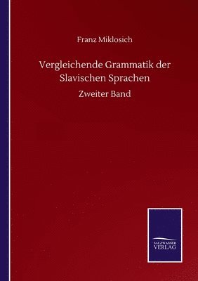 bokomslag Vergleichende Grammatik Der Slavischen Sprachen