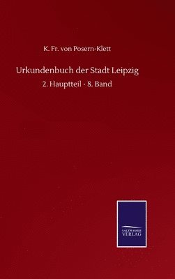 bokomslag Urkundenbuch der Stadt Leipzig