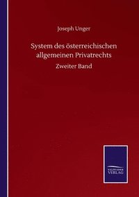bokomslag System des oesterreichischen allgemeinen Privatrechts