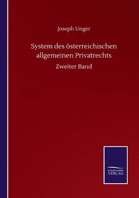 System des oesterreichischen allgemeinen Privatrechts 1