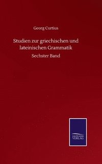 bokomslag Studien Zur Griechischen Und Lateinischen Grammatik