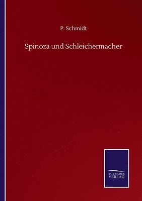 Spinoza und Schleichermacher 1