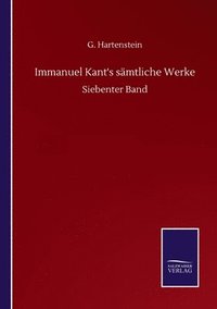 bokomslag Immanuel Kant's Samtliche Werke