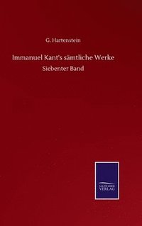 bokomslag Immanuel Kant's smtliche Werke