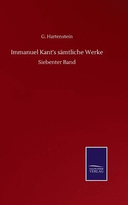 Immanuel Kant's smtliche Werke 1