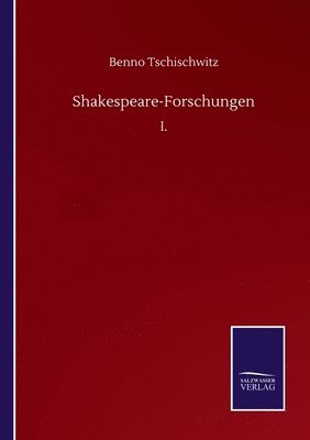 bokomslag Shakespeare-Forschungen