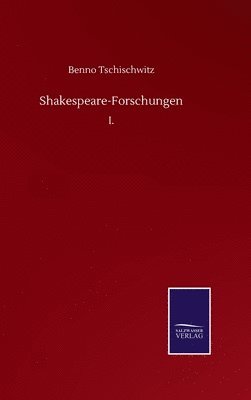 bokomslag Shakespeare-Forschungen