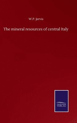 bokomslag mineral resources of central Italy