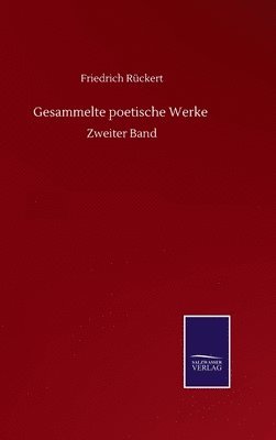 bokomslag Gesammelte poetische Werke