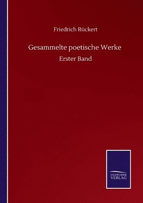 bokomslag Gesammelte poetische Werke