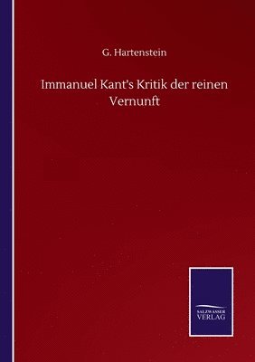 bokomslag Immanuel Kant's Kritik der reinen Vernunft