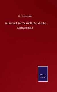 bokomslag Immanuel Kant's smtliche Werke