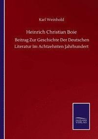 bokomslag Heinrich Christian Boie