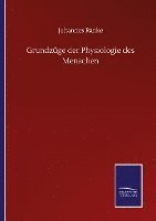 bokomslag Grundzuge der Physiologie des Menschen