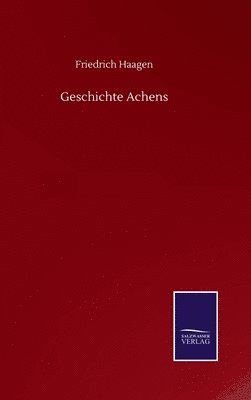 bokomslag Geschichte Achens