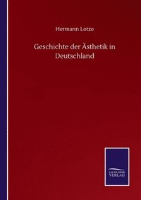 bokomslag Geschichte der sthetik in Deutschland