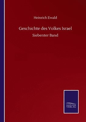 bokomslag Geschichte des Volkes Israel