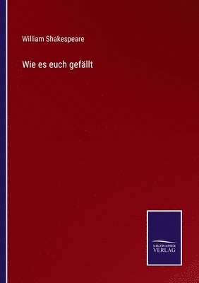 bokomslag Wie es euch gefällt