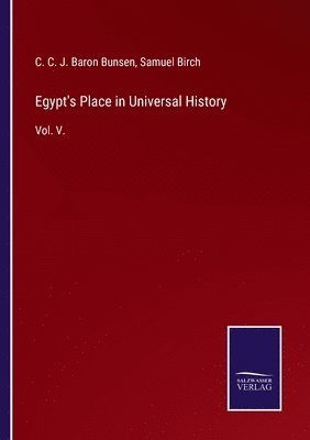 bokomslag Egypt's Place in Universal History