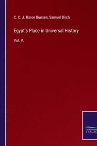 bokomslag Egypt's Place in Universal History