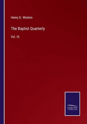 The Baptist Quarterly 1