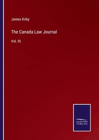 bokomslag The Canada Law Journal