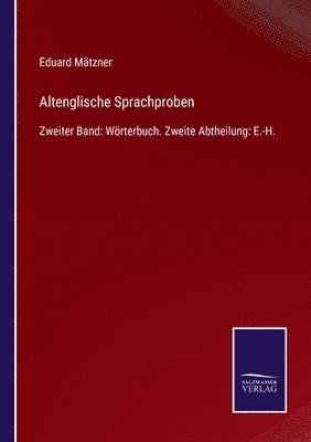 Altenglische Sprachproben 1