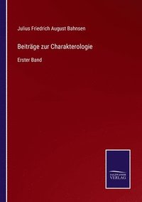 bokomslag Beiträge zur Charakterologie