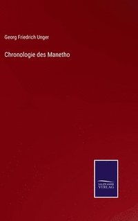 bokomslag Chronologie des Manetho