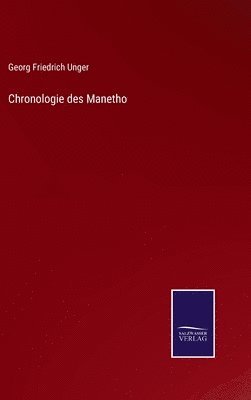 bokomslag Chronologie des Manetho