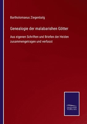 bokomslag Genealogie der malabarishen Gtter