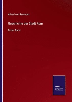 bokomslag Geschichte der Stadt Rom