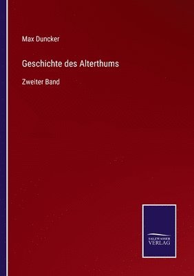 Max Duncker - Geschichte des Alterthums, Häftad
