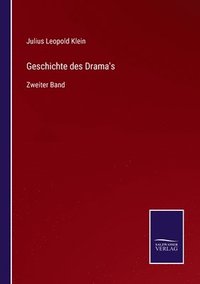 bokomslag Geschichte des Drama's