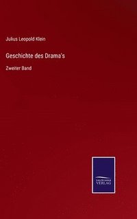 bokomslag Geschichte des Drama's