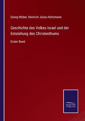 bokomslag Geschichte des Volkes Israel und der Entstehung des Christenthums